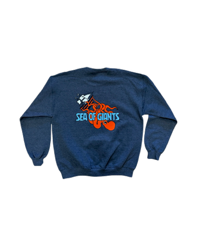 Shipwrecked Heather Grey Crewneck