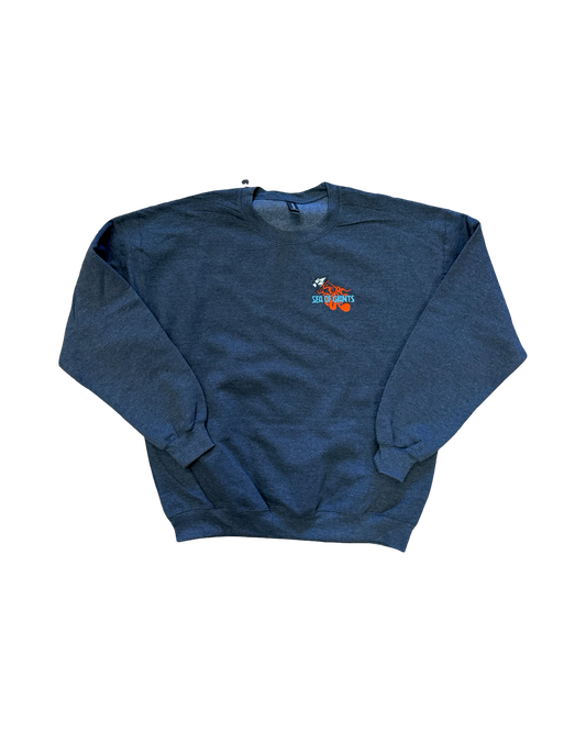 Shipwrecked Heather Grey Crewneck